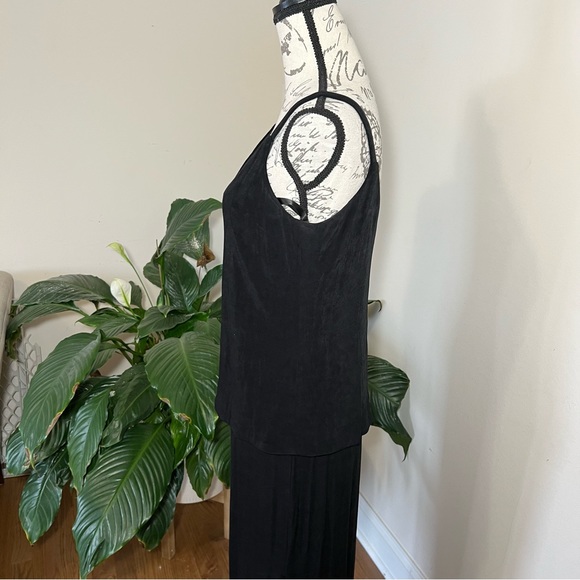 EN FRANCAIS by Huey Waltzer Black Gown Sz 10 - Picture 3 of 11